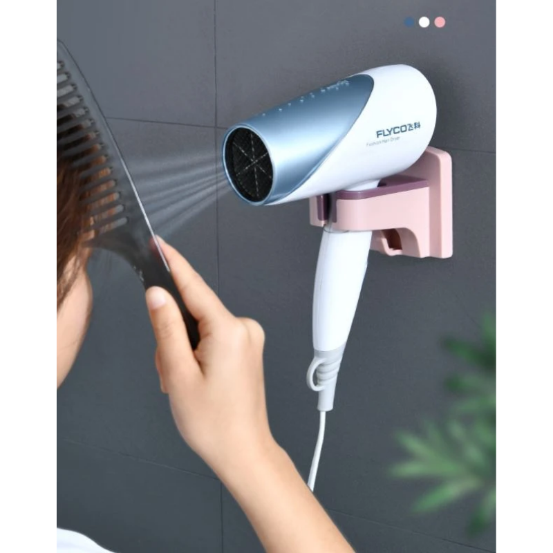 Punch free hair dryer pink Living Store Global