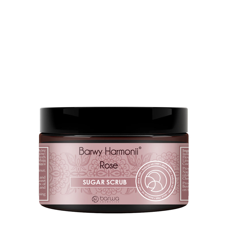 Barwy Harmonii - Rose sugar scrub 250ml