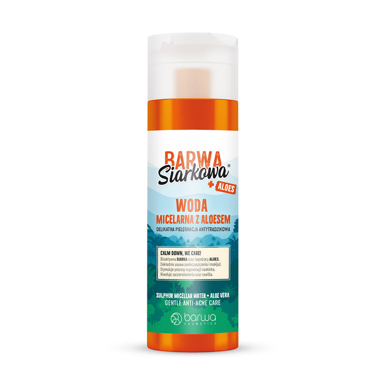 BARWA Siarkowa - Sulphur micellar water with aloe vera 200ml