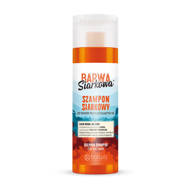 BARWA Siarkowa - 油性頭髮專用硫磺洗髮水 180ml 