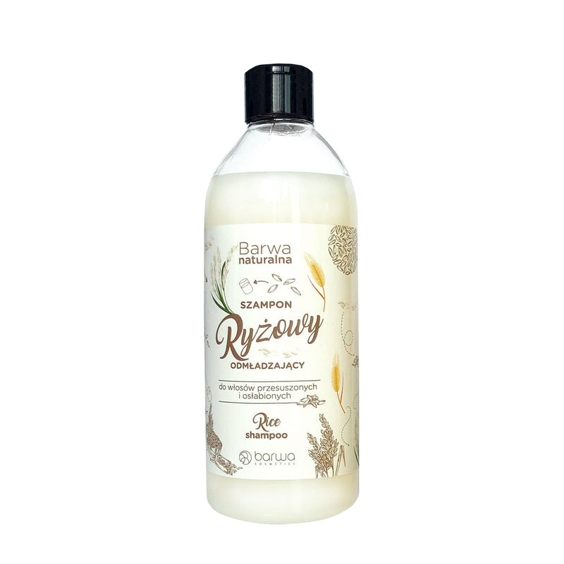 Barwa Naturalna - NATURAL REJUVENATING RICE SHAMPOO 500ml