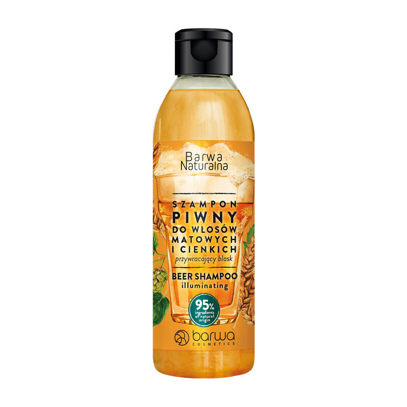 Barwa Naturalna - NATURAL BEER SHAMPOO RESTORING RADIANCE 300ml