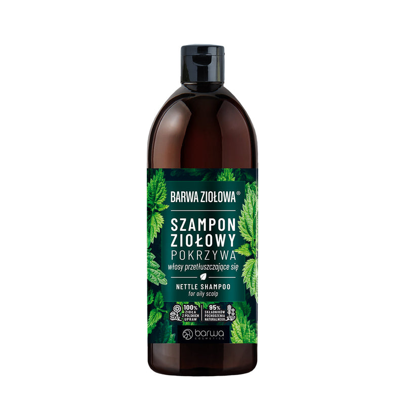 BARWA ZIOŁOWA - HERBAL SHAMPOO NETTLE 480ML