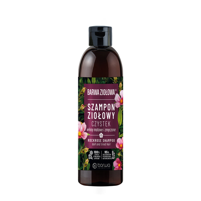 BARWA ZIOŁOWA - Rockrose shampoo for dull and tired hair 250ml