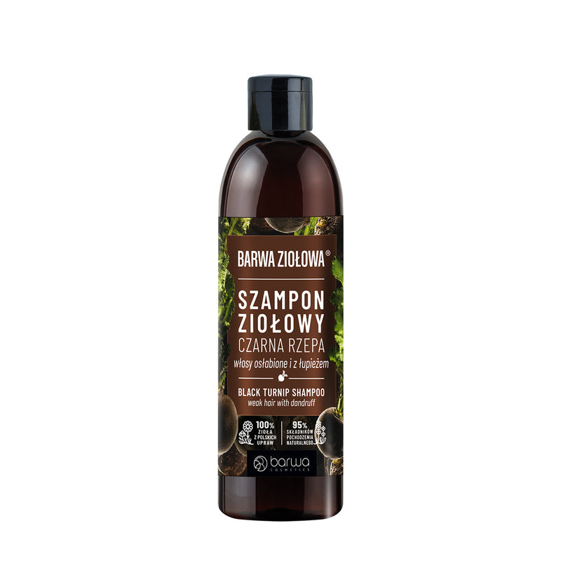 BARWA ZIOŁOWA - HERBAL SHAMPOO BLACK TURNIP 250ml