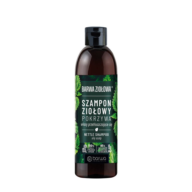 BARWA ZIOŁOWA - Mint shampoo for hair without volume 250 ml