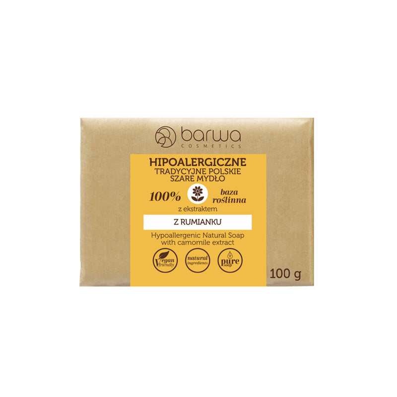 barwa COSMETICS - Hypoallergenic natural soap with camomile extract 100g