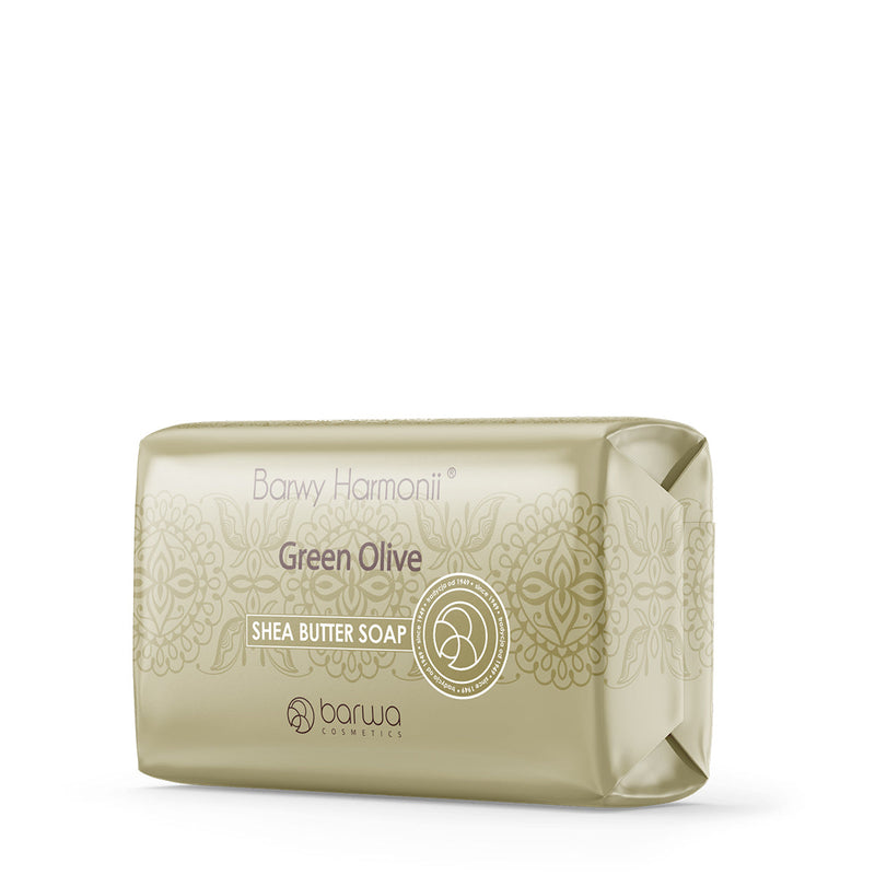 Barwy Harmonii - Green olive shea butter soap 190g