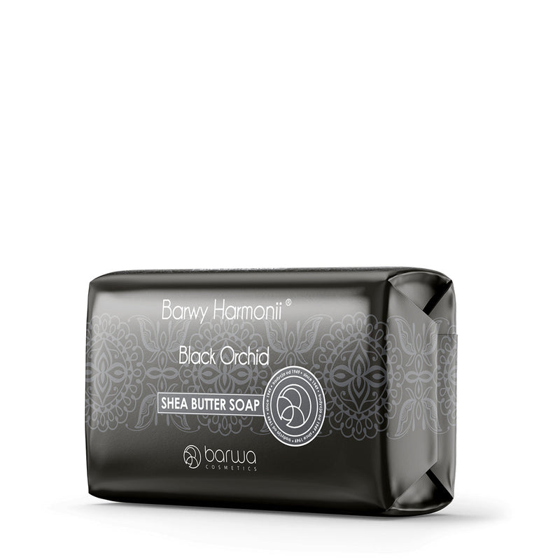 Barwy Harmonii - Black orchid shea butter soap 190g