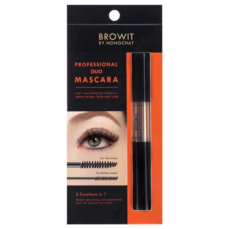 Professional Duo Mascara 4+4g Browit #Sexy Black (Y2021)