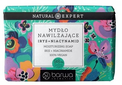 NATURAL EXPERT - Bar soap, moisturising, iris + niacinamide 100g