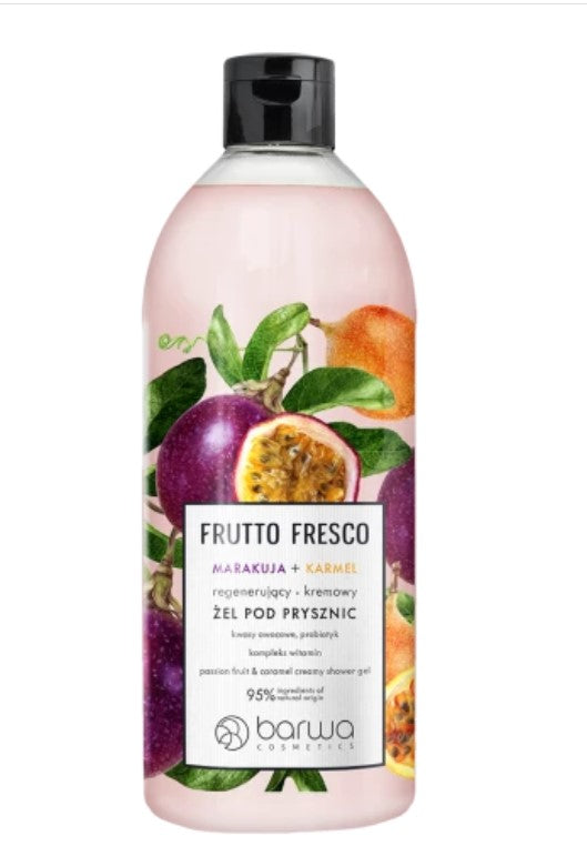 FRUTTO FRESCO - Passion fruit & caramel creamy shower gel