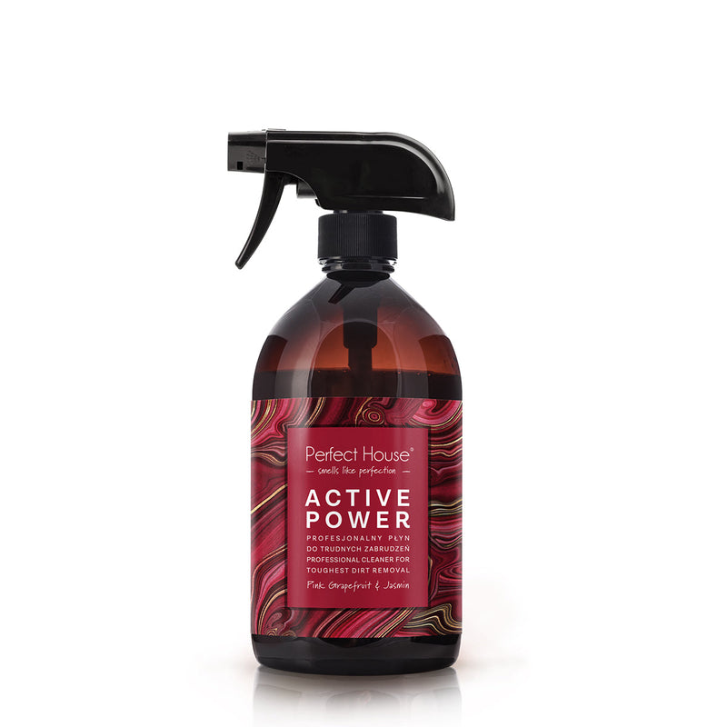 ACTIVE POWER Professional Cleaner for toughest dirt removal Pink Grapefruit & Jasmin 480ml