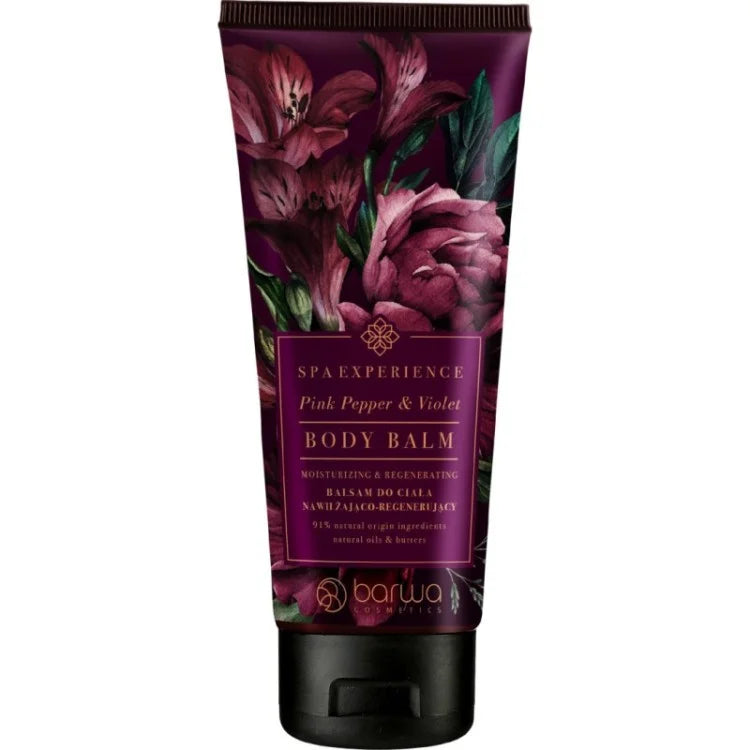 Body balm Moisturizing & regenerating Pink Pepper & Violet 200ml