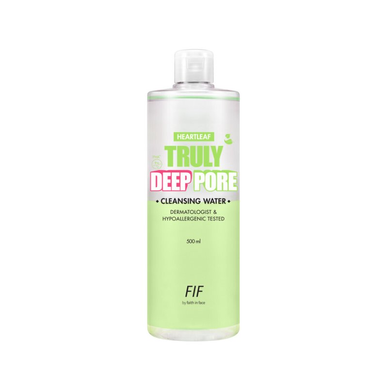 Heartleaf Truly Deep Pore Cleansing Water 500ml