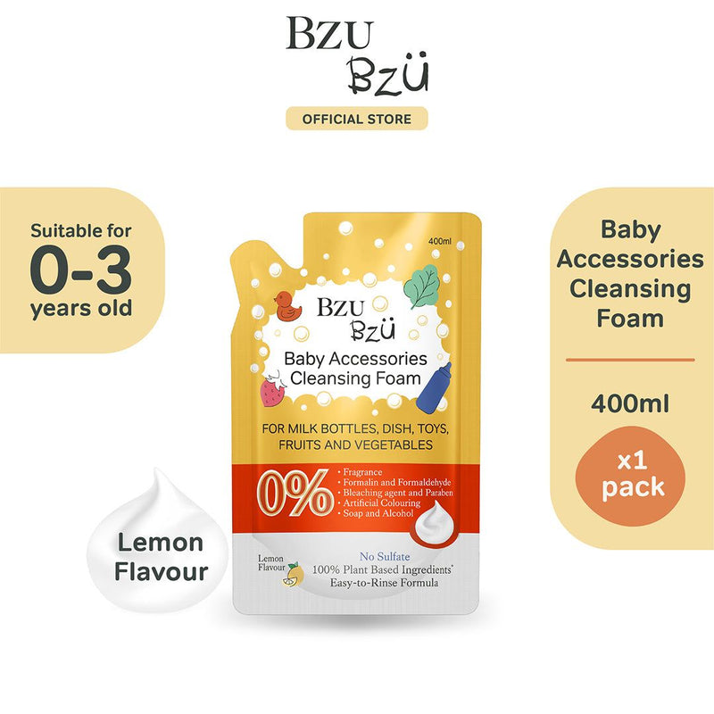 Baby Accessories Cleansing Foam (Lemon) - 400ML Refill