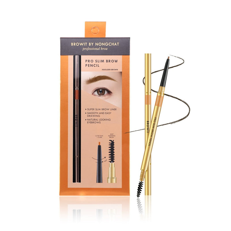 Pro Slim Brow Pencil 0.06g Browit #Golden Brown (Y2021)