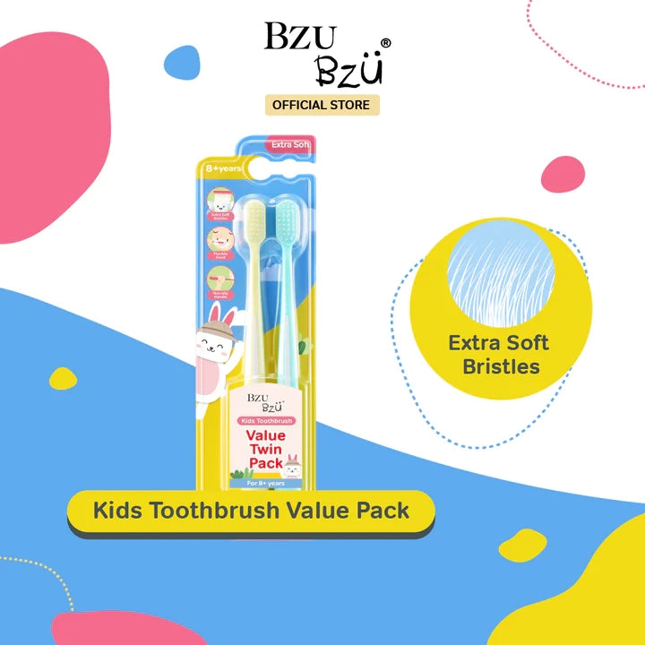 Kids Toothbrush (For 8+ years) - Twin Pack