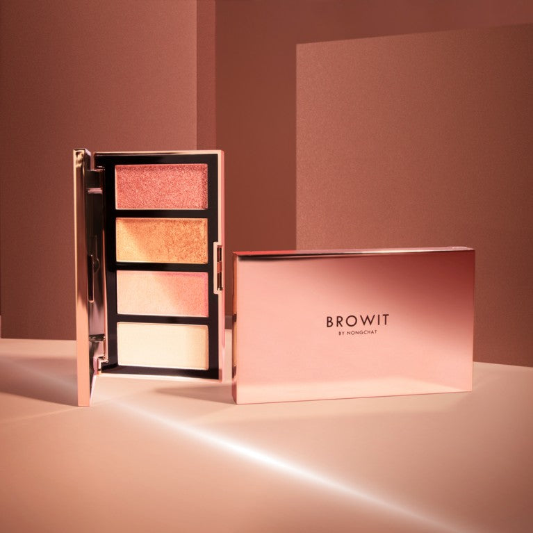 Show Glow Highlighter Palette 4g x 4Colors Browit