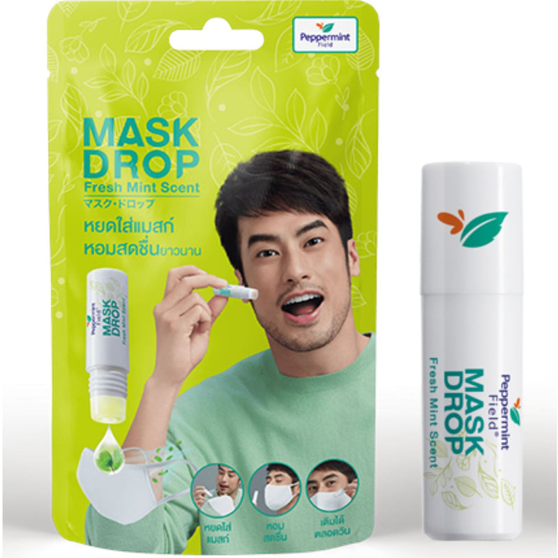 Peppermint Field Mask Drop Fresh Mint Scent (3g) (Expiry Date: 4/3/2023)