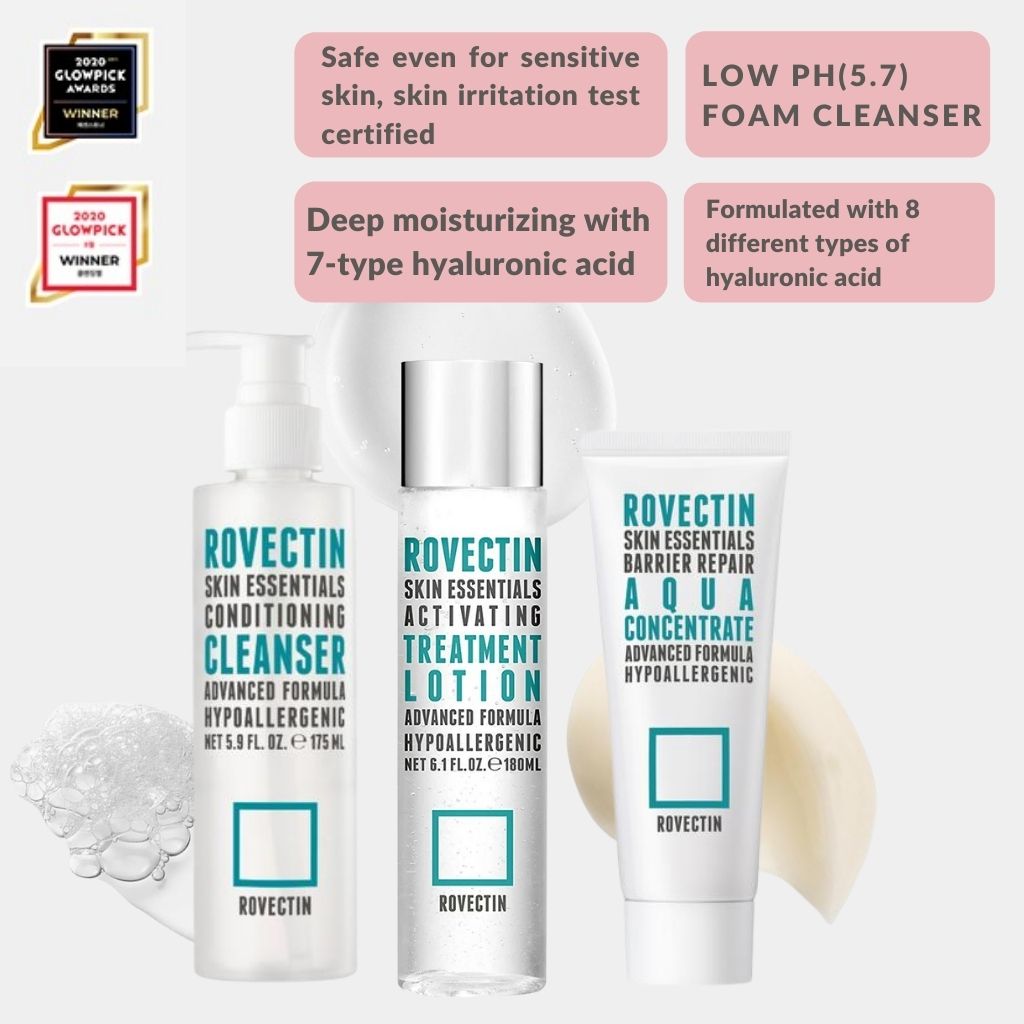 Deep Cleansing Hydrating Set (Conditioning Cleanser + Aqua Concentrate + Treatment Lotion)