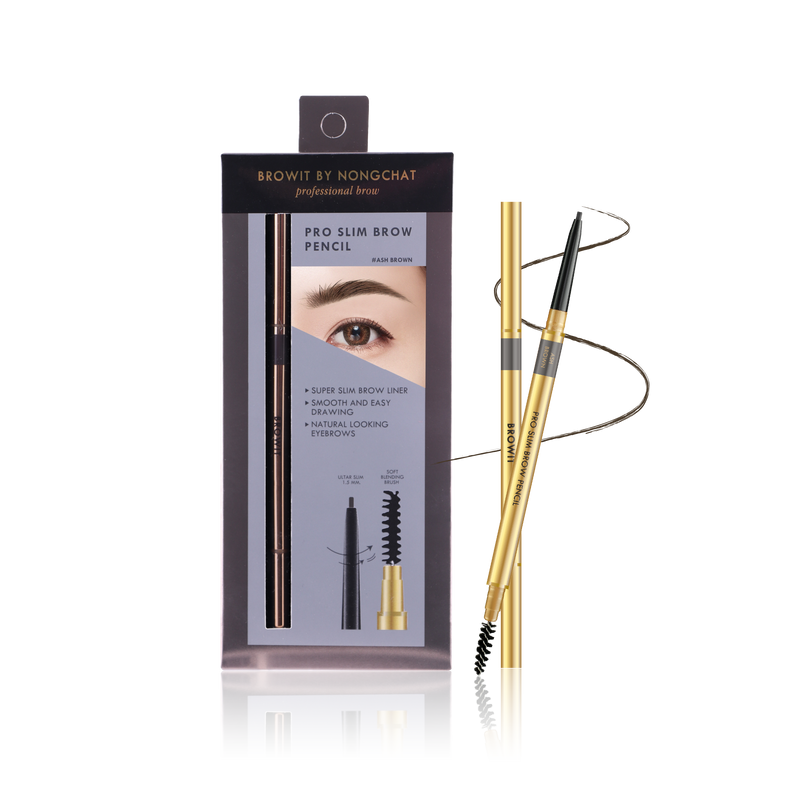 Pro Slim Brow Pencil 0.06g Browit #Ash Brown (Y2021)