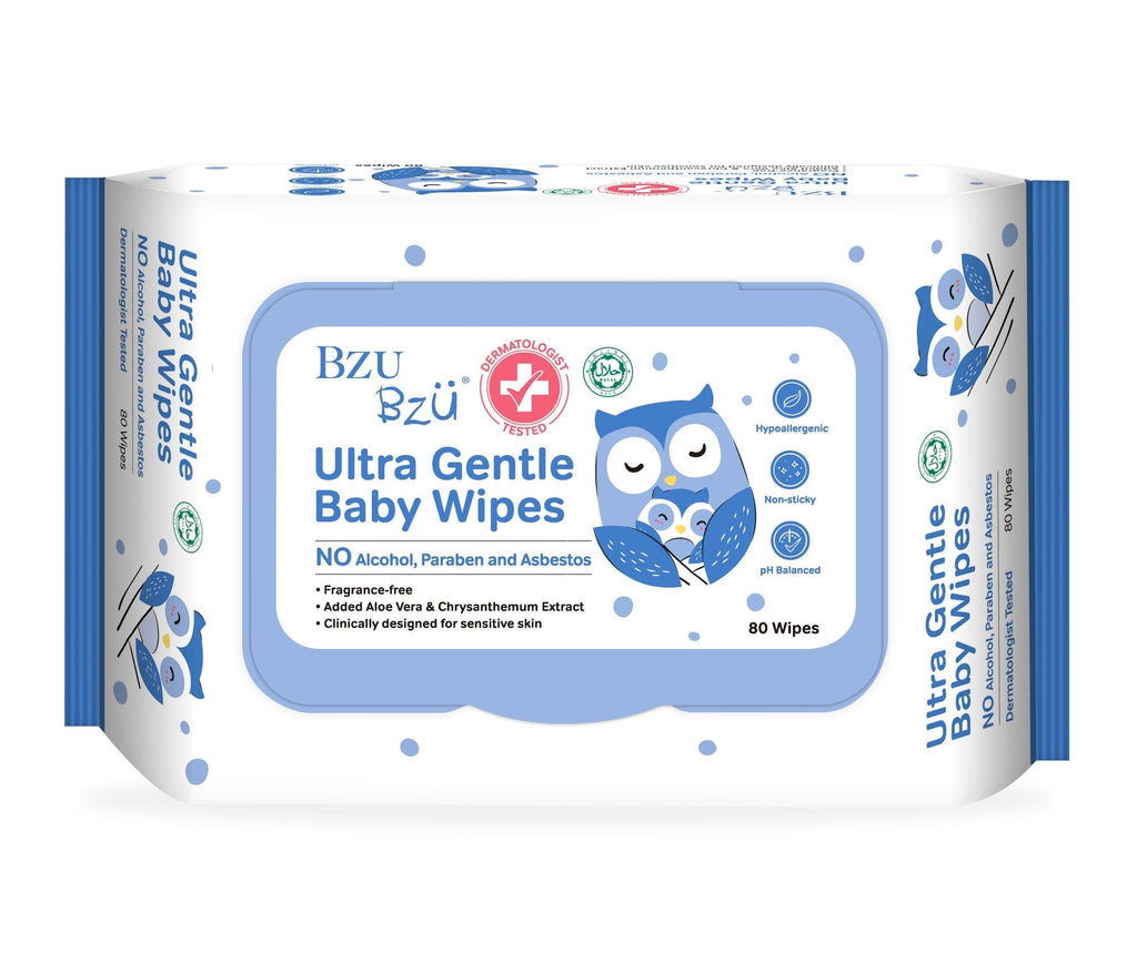 Ultra Gentle Baby Wipes - 80 wipes