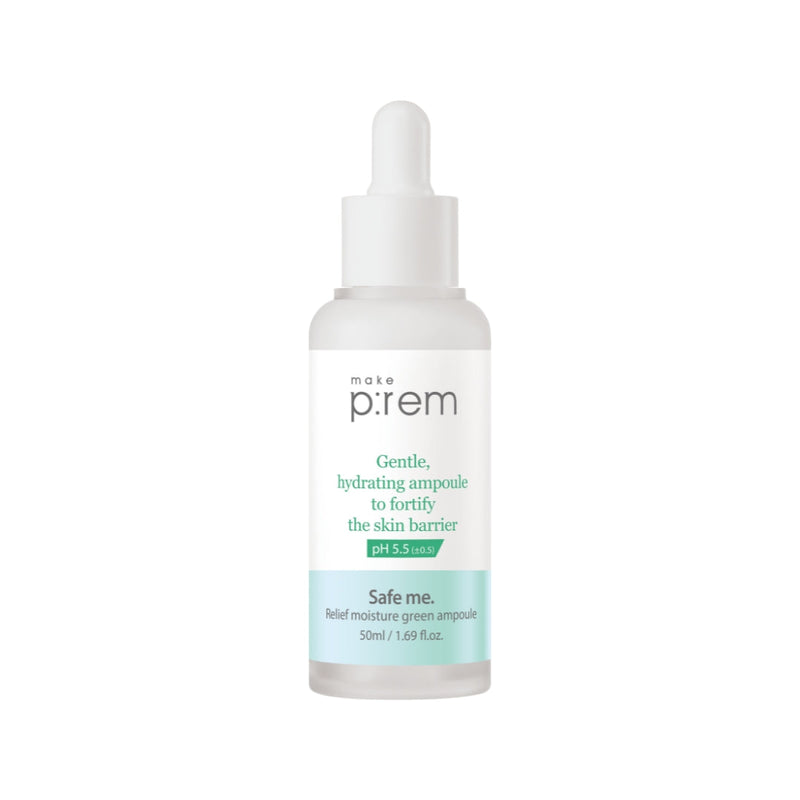 Safe me. Relief moisture green ampoule 50ml