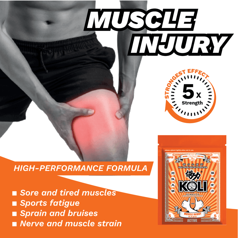 Muscle Injury Pain Relief Plaster 5s (Super Power)