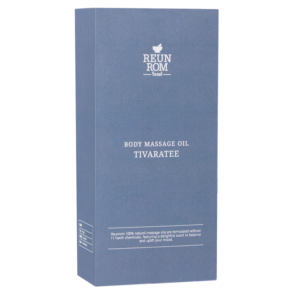 Body Massage Oil 110ml Reunrom Tivaratee