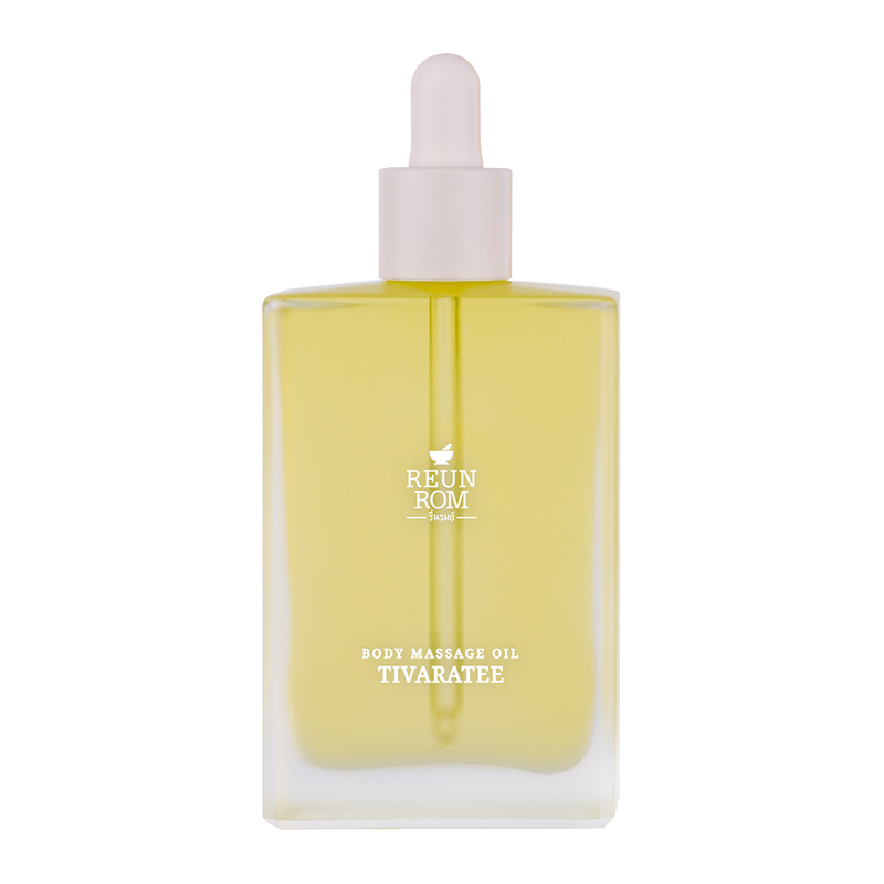 Body Massage Oil 110ml Reunrom Tivaratee