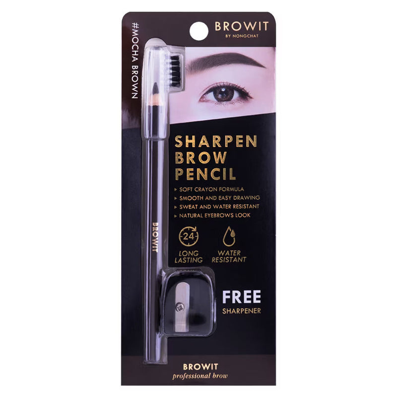 Sharpen Brow Pencil 1.14g Browit #Mocha Brown (Y2021)