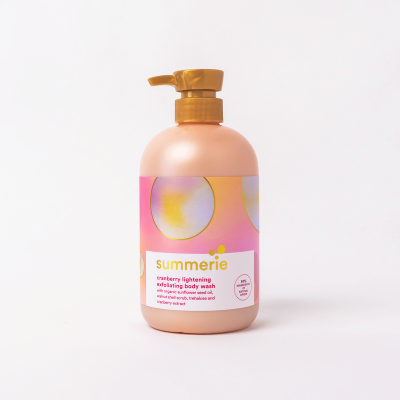 summerie - Cranberry Lightening Exfoliating Body Wash 600ml