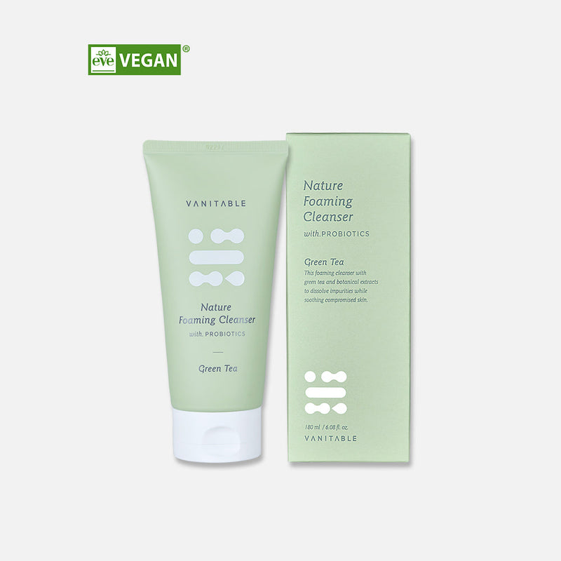 Vanitable Nature Foaming Cleanser Green Tea 180ml