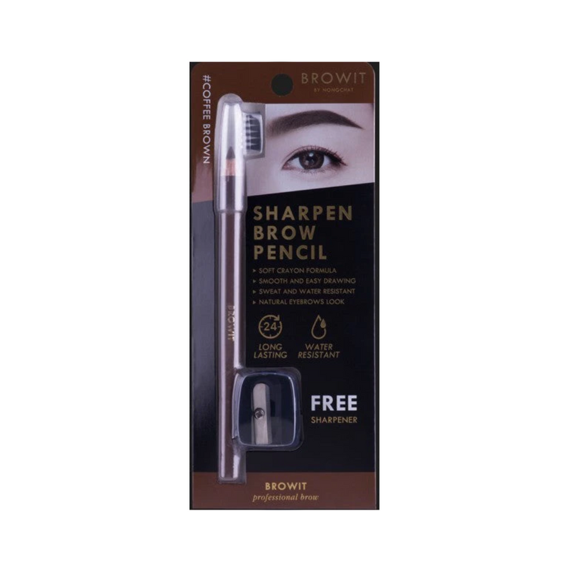 Sharpen Brow Pencil 1.14g Browit #Coffee Brown (Y2021)