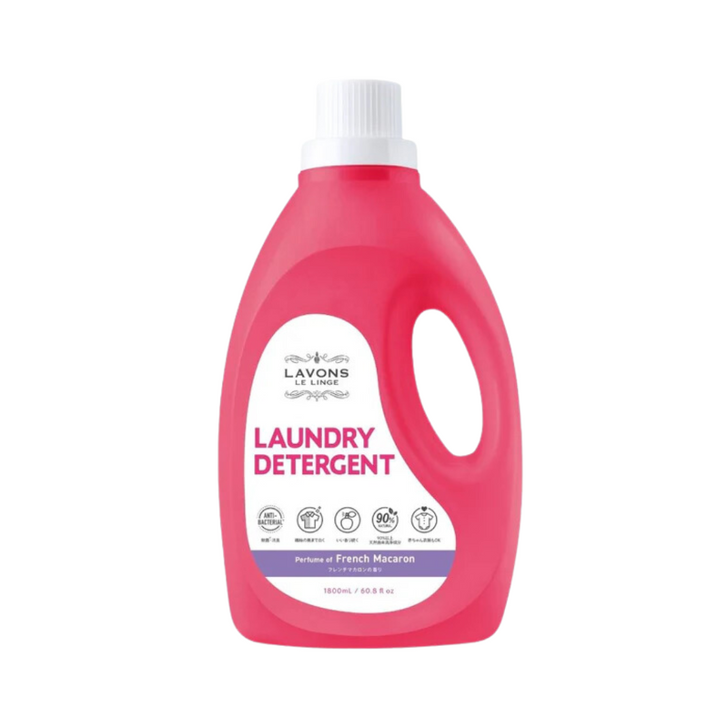 Anti-Baterial and Stain Solution Laundry Detergent - French Macaron (1800ml)