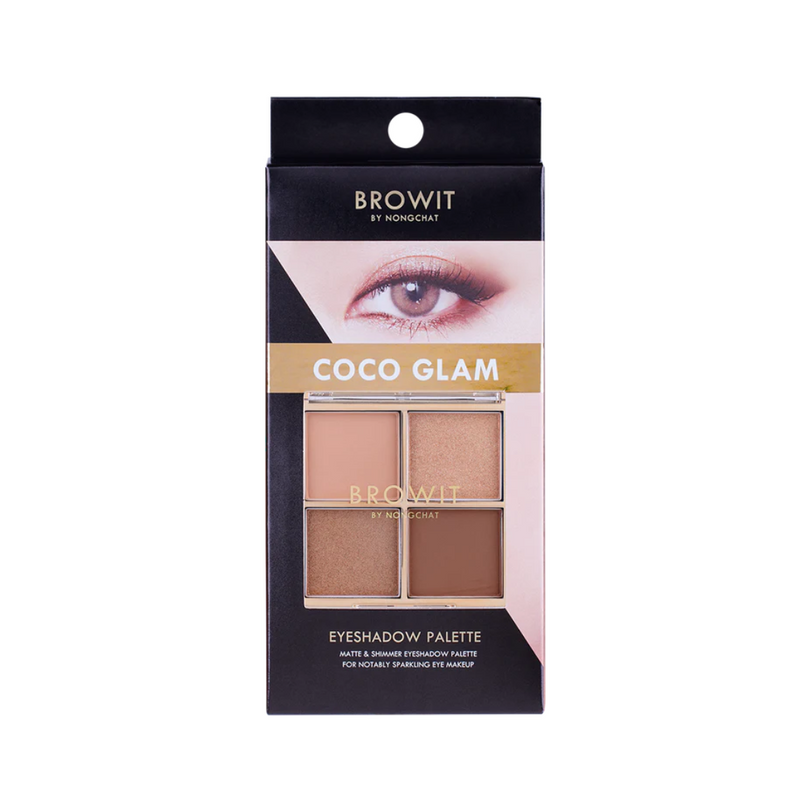 Coco Glam Eyeshadow Palette 1g x 4Colors Browit