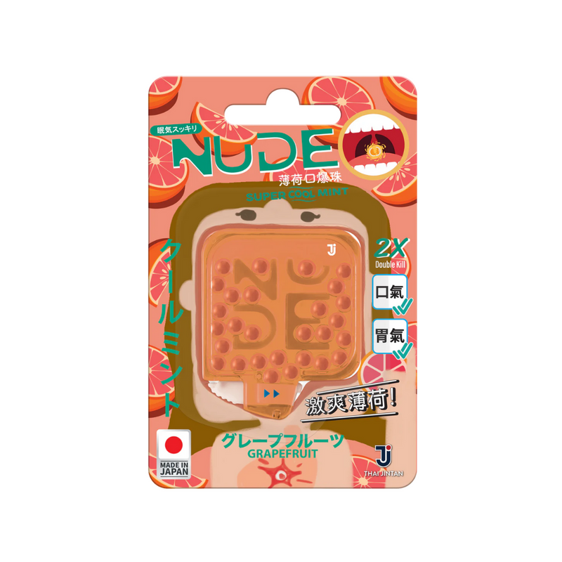 NUDE Capsule Super Cool Mint - Grapefruit Flavor