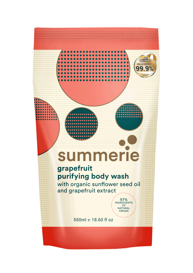 summerie - Grapefruit Purifying Body Wash Refill Pack 550ml