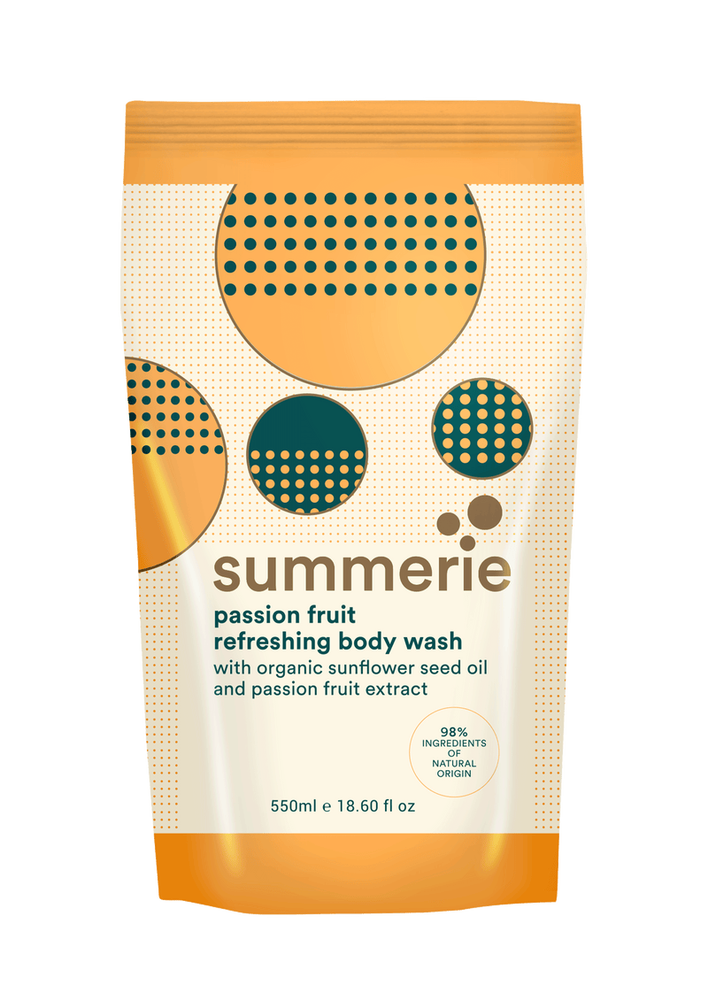 summerie - Passion Fruit Refreshing Body Wash Refill Pack 550ml