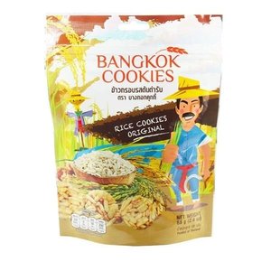 BANGKOK COOKIES - Bangkok Cookie Rice Cookie Original_68g