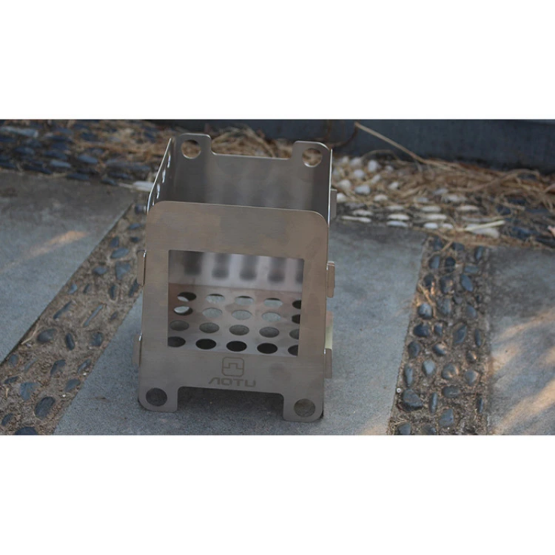 Detachable stainless steel camping stove