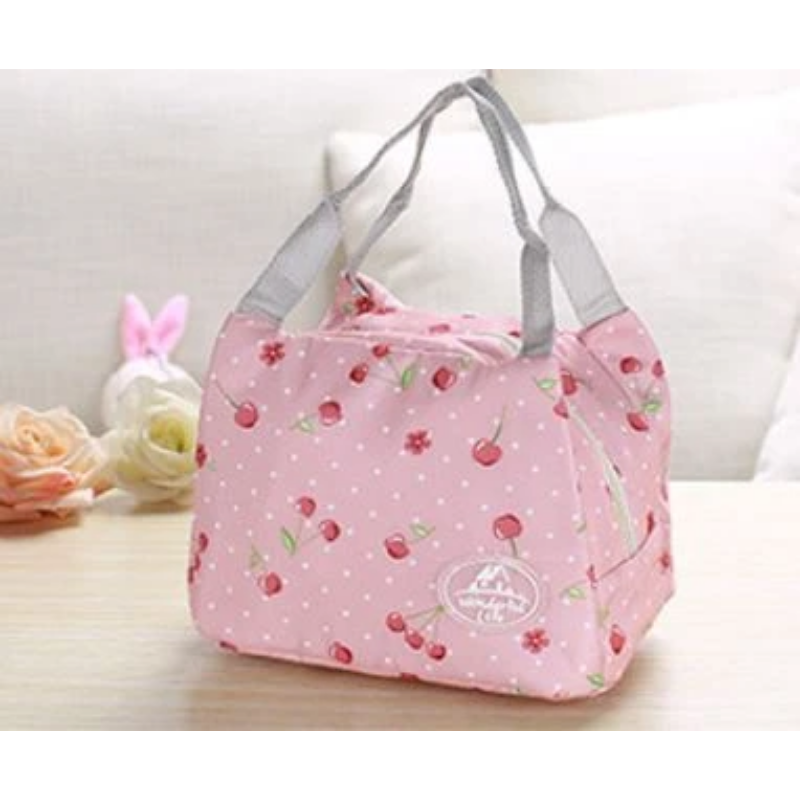 Insulation bag waterproof lunch box bag- Type C Pink
