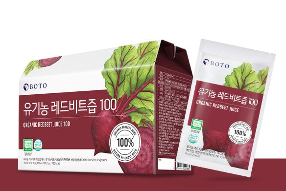 Boto 有機100%高濃度土耳其紅菜頭汁 禮盒裝 90mlx30包