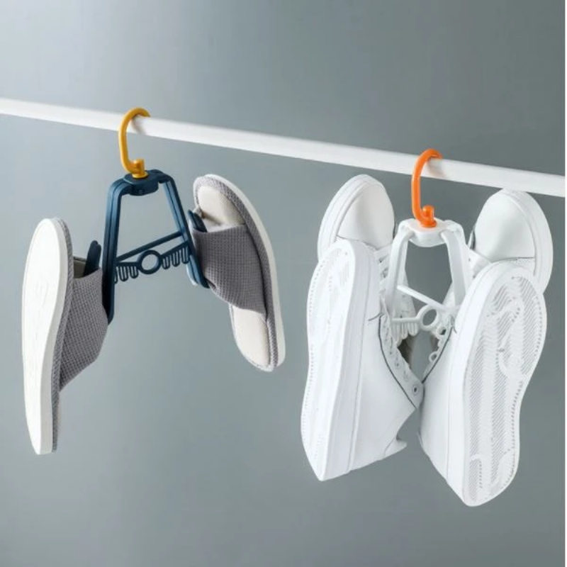 Multifunctional rotating shoe rack-white