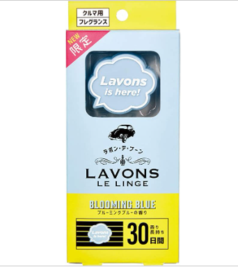 LAVONS	Car Fragrance Blooming Blue