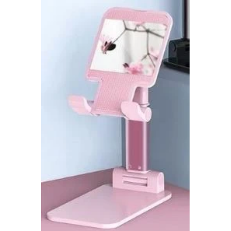 Folding phone holder-pink