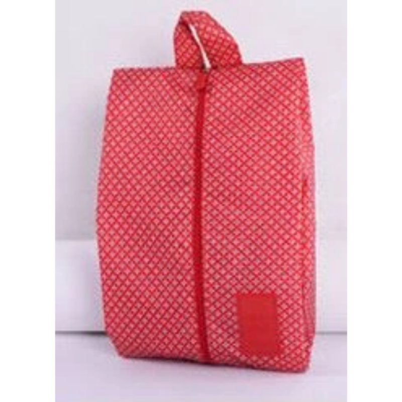 Waterproof Shoes Bag - Set E Red Square