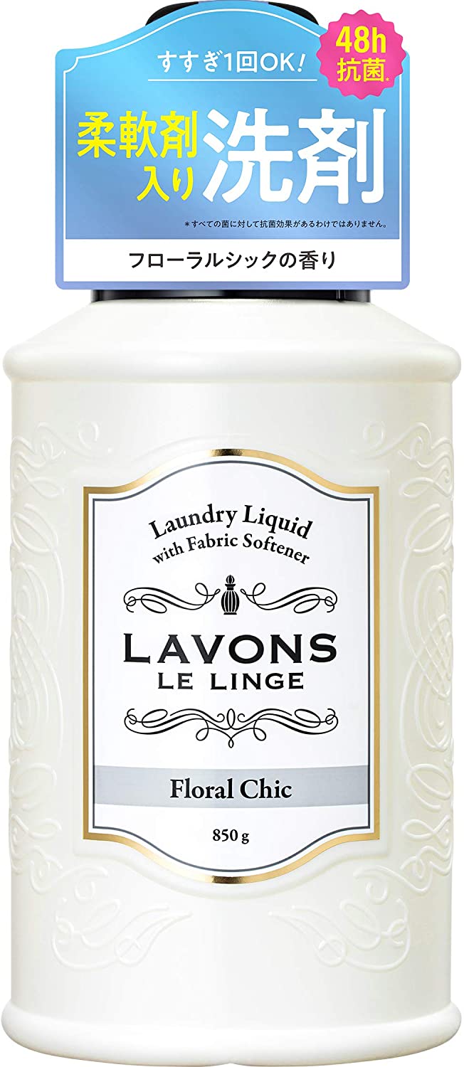 LAVONS - Laundry Liquid with Fabric Softener - Floral Chic (850g)