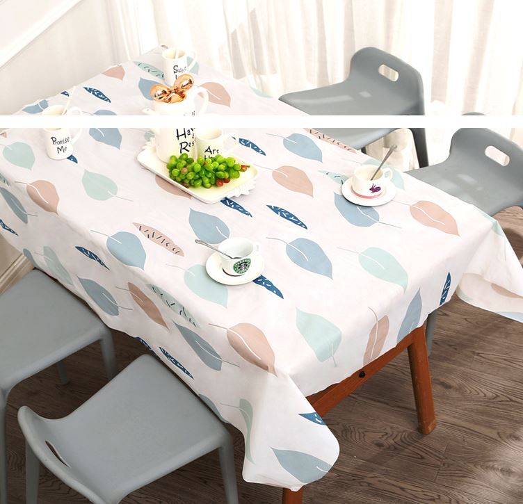 Oil-proof disposable tablecloth-C maple leaf style 137*137cm